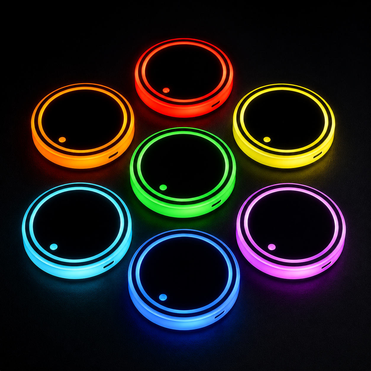 Eclipse LED Light-up Coaster