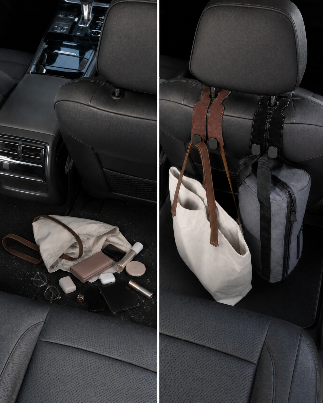 Backseat Dual Hook Organizer