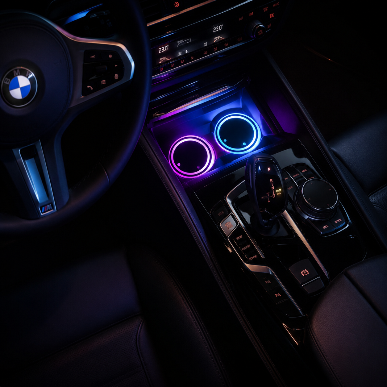 Eclipse LED Light-up Coaster