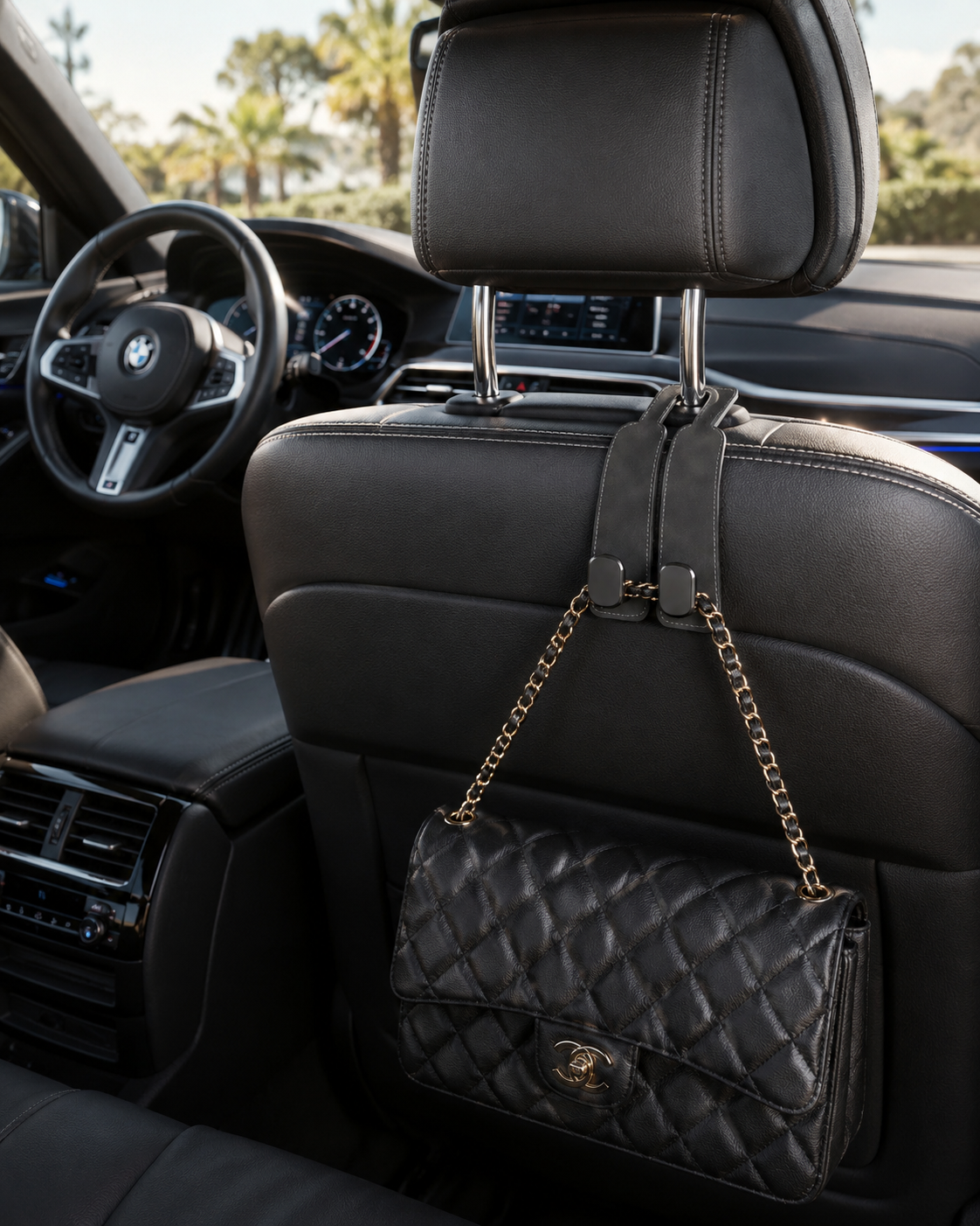 Backseat Dual Hook Organizer