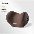 Universal Memory Foam Car Seat Cushion & Headrest Pillow