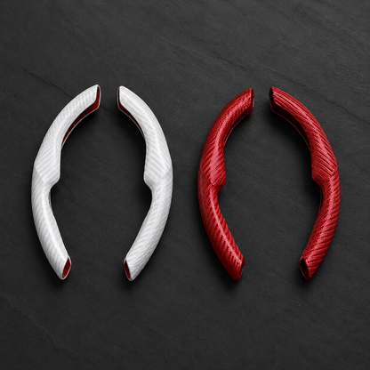 Tesla Model 3/Y Carbon Fiber Steering Wheel Cover